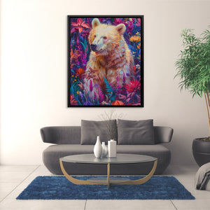 Garden Grizzly - Luxury Wall Art