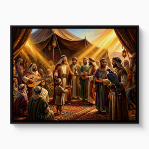 Gathering Golden Light โ gathering golden light white studio framed black
