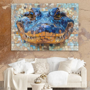 Gator Tiles - Animals Art for Dining Room