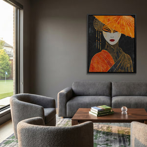 Geisha Dramatic Profile — Geisha Dramatic Profile Golf Course House Port 106