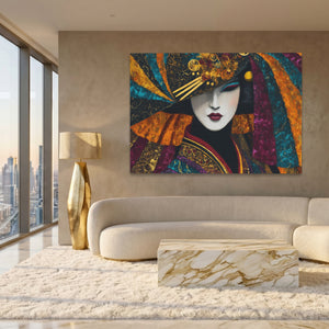 Geisha Golden Masquerade — Geisha Golden Masquerade White Gold Lux Land 233