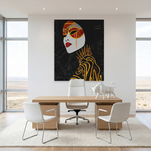 Geisha Golden Parasol — Geisha Golden Parasol White Bull Room Port 71