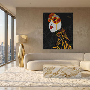 Geisha Golden Parasol — Geisha Golden Parasol White Gold Lux Port 95