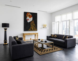 Geisha Golden Parasol — Geisha Golden Parasol Egypt Themed Room Port Angle 119