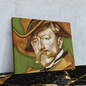 Gentleman of Flowing Time - Luxury Wall Art