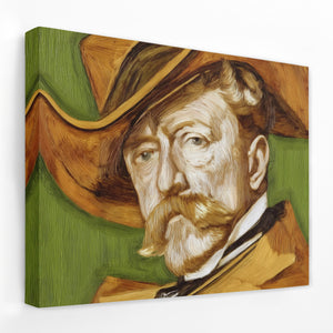 Gentleman of Flowing Time - Luxury Wall Art