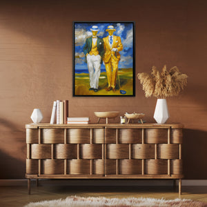 Gentlemen's Golden Hour - Luxury Wall Art