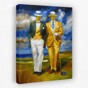 Gentlemen's Golden Hour - Luxury Wall Art