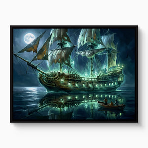 Ghost Vessel Ethereal โ ghost vessel ethereal white studio framed black