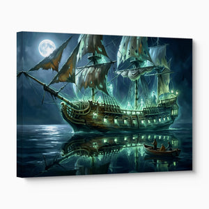 Ghost Vessel Ethereal โ ghost vessel ethereal angled flush print