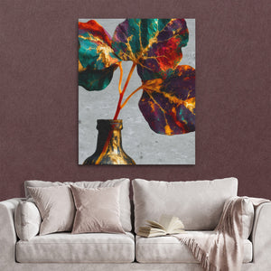 Gilded Foliage Fading — Gilded Foliage Fading Reading Couch Burgundy Walls copy 304