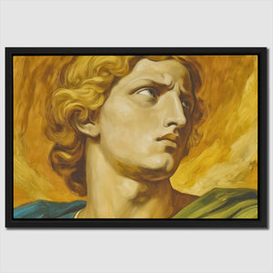 Gilded Renaissance Portrait - Luxury Wall Art