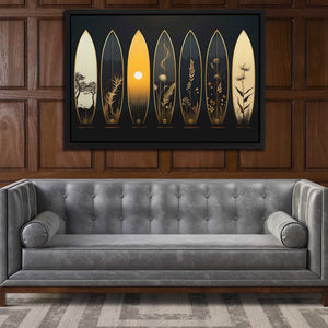 Gilded Rides - Large Canvas Print