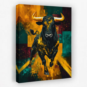 Gilded Storms Fury - Luxury Wall Art