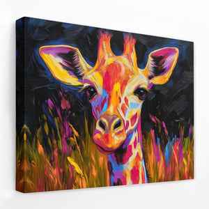 Giraffe at Night - Luxury Wall Art