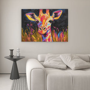 Giraffe at Night - Luxury Wall Art