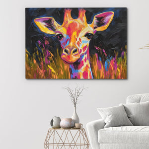 Giraffe at Night - Luxury Wall Art