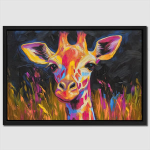 Giraffe at Night - Luxury Wall Art
