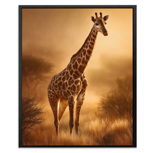Giraffe Golden Savanna — Giraffe Golden Savanna Front Facing Portrait2 92