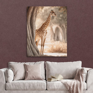 Giraffe Misty Grove — Giraffe Misty Grove Reading Couch Burgundy Walls copy 309