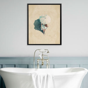 Girl on the Beach - Beach Canvas Wall Art