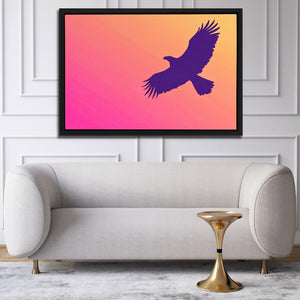 Glide Through the Sunset - Luxury Wall Art