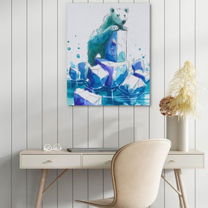 Global Panic - Environment Wall Art in Black Frame