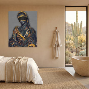 Goddess Gold Veiled — Goddess Gold Veiled Desert Home Port 48