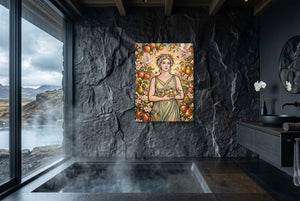 Goddess Golden Harvest โ goddess golden harvest small bathroom with window 1port flush print