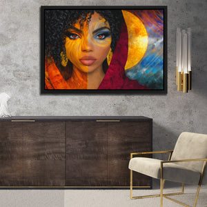Goddess in Gold - Luxury Wall Art