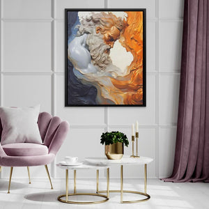 Godly Power - Large Abstract Canvas Print