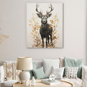 Gold Buck - Large Canvas Print