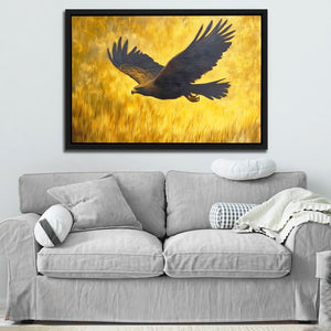 Gold Eagle Paradise - Birds of Prey Art