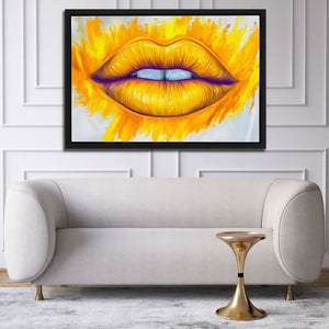 Gold Glamour - Large Canvas Print
