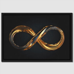 Gold Infinity - Luxury Wall Art