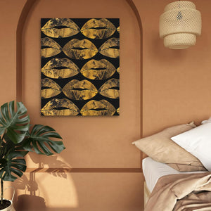 Gold Kisses in the Air - Luxury Wall Art