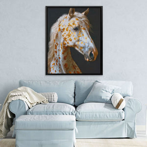 Gold Spots - Large Canvas Print