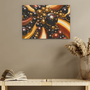 Golden Balls - Luxury Art for Bar and Lounge