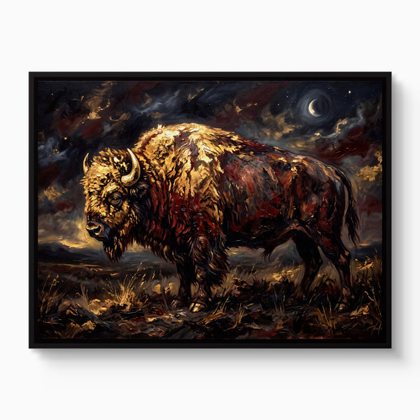 Golden Bison Moonlight