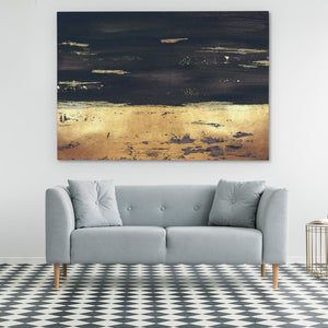 Golden Black Trim - Luxury Wall Art