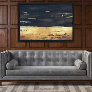 Golden Black Trim - Luxury Wall Art
