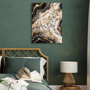 Golden Bull Marbled โ golden bull marbled sq green bed 1port flush print
