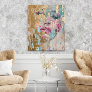 Golden Dreamscape - Framed Art Print