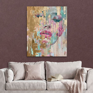 Golden Dreamscape - Framed Wall Art