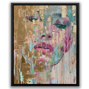Golden Dreamscape - Wall Art