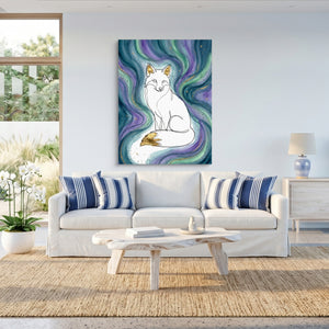 Golden Fox Aurora โ golden fox aurora sq beach house 1port flush print