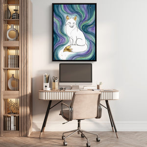 Golden Fox Aurora โ golden fox aurora sq beige office 1port framed black