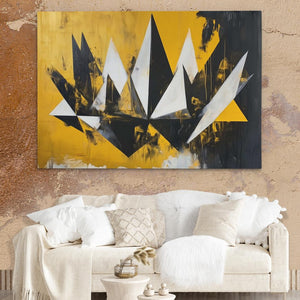 Golden Fracture - Luxury Wall Art