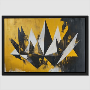 Golden Fracture - Luxury Wall Art