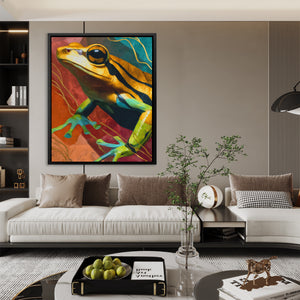 Golden Frog Doodle — Golden Frog Doodle Luxury Room Couch 55